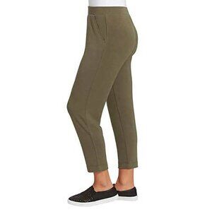 Jessica Simpson effortless comfort pull on Pants (X-Small, Olive)